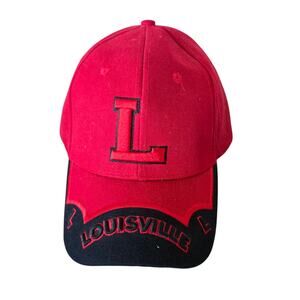 Louisville Cardinals loop back adjustable Closure NWOT One Size